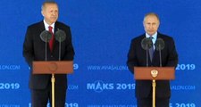 Son Dakika! Moskova'da kritik gün: Cumhurbaşkanı Erdoğan ve Rus lider Putin, basın toplantısı düzenledi