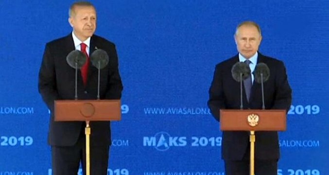 Son Dakika! Moskova'da kritik gün: Cumhurbaşkanı Erdoğan ve Rus lider Putin, basın toplantısı düzenledi