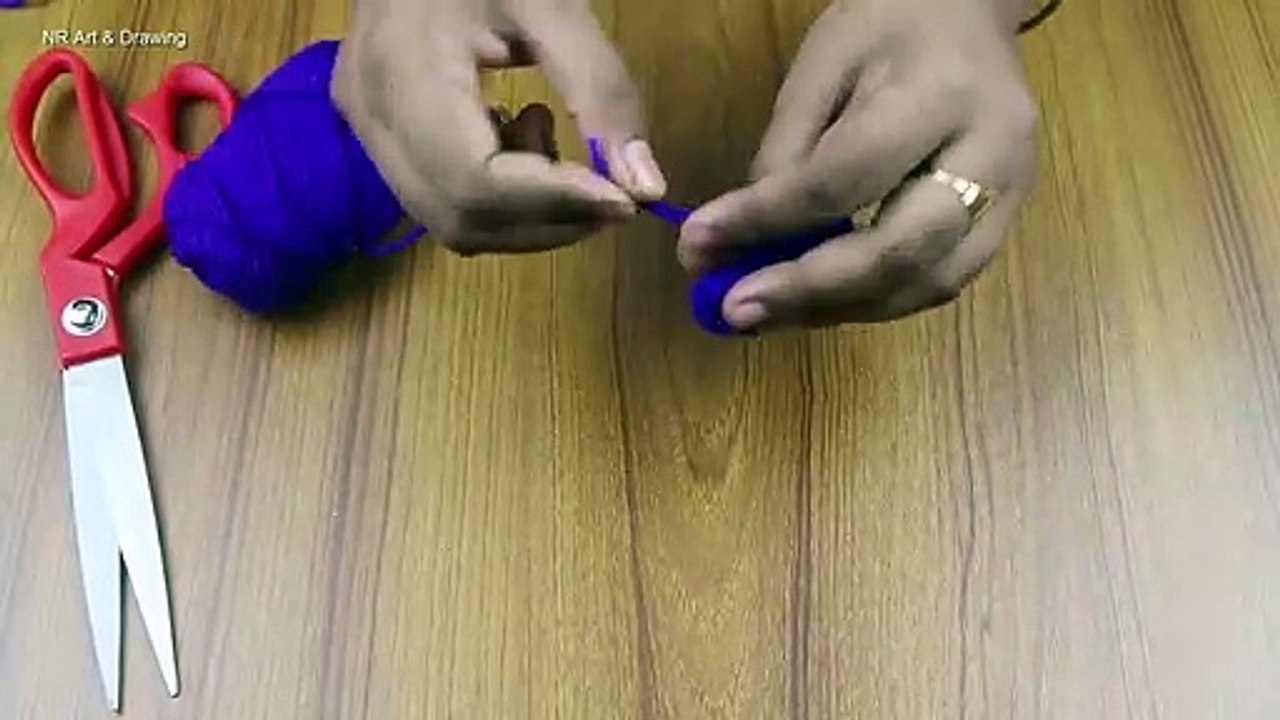 DIY Crafts ideas - How To Make Beautiful Door-Wall Hanging -- Best reuse ideas - Best out of waste