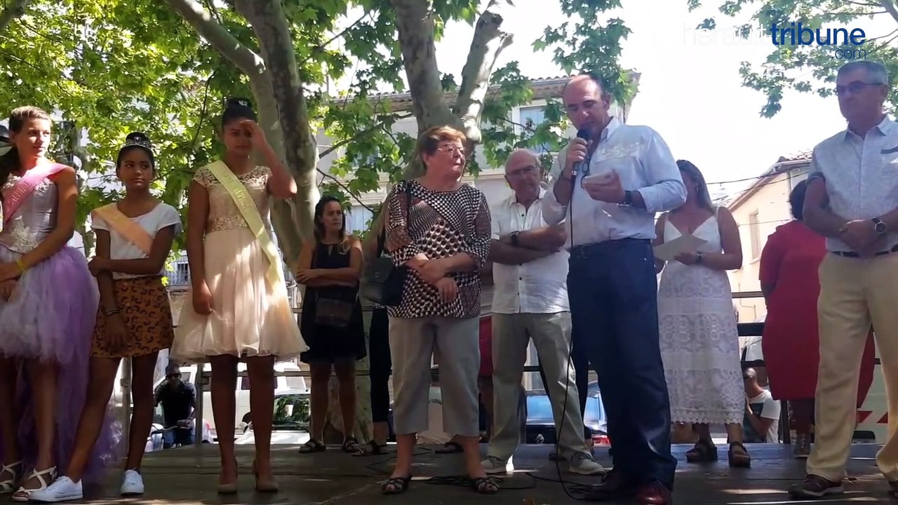 FLORENSAC - Remise des médailles fête locale 2019