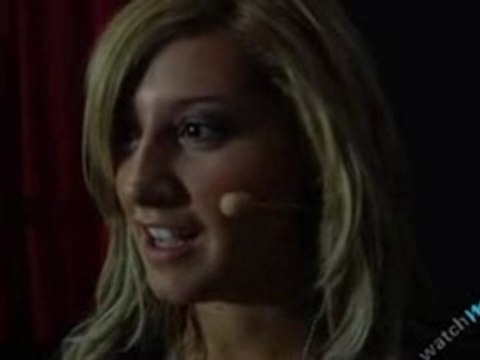 Ashley Tisdale - High School Musical Rehearsal