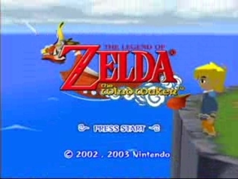 Legend of Zelda The Wind Waker (GCN) Opening