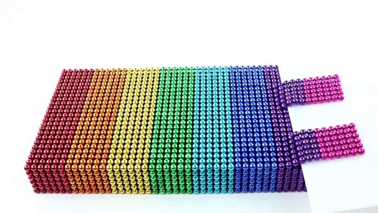 DIY - How To Build Forest House By The River with Magnetic Balls (Satisfying) | Magnet Balls 4K