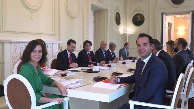 Reunión del Consejo de Gobierno de la Comunidad de Madrid