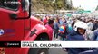 Venezuelan migrants protest after Ecuador shuts border crossing