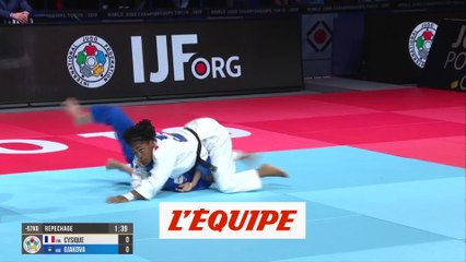 Cysique toujours en course pour le bronze - Judo - Mondiaux (F)