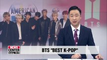BTS receives two awards at American MTV music awards