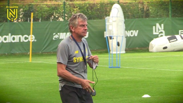 Entraînement : extraits de la séance de mardi matin