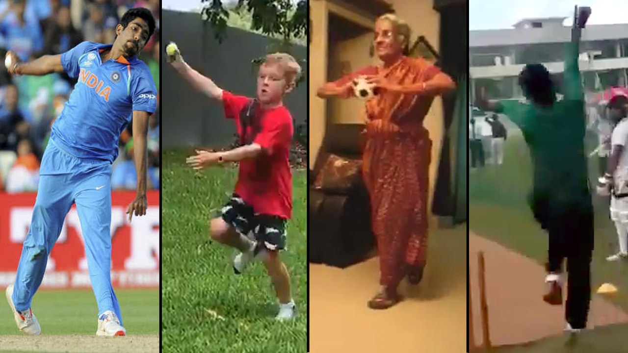 Young Bangladesh Bowler Imitates Jasprit Bumrahs Bowling Action || Oneindia Telugu