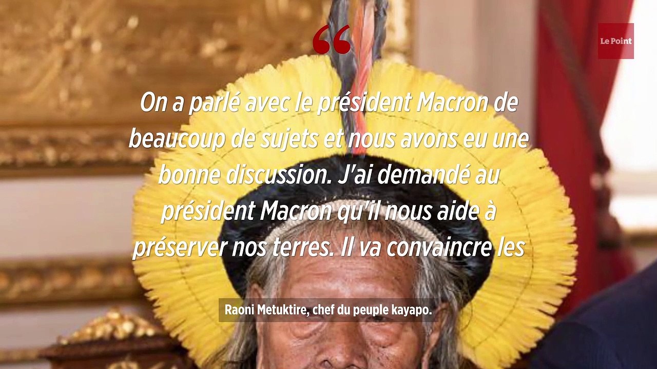 Amazonie : le président Macron a rencontré le c...