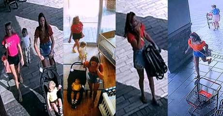 woman left baby in store while doing robbery | Oneindia Malayalam