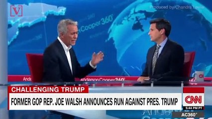 Joe Walsh Says He’s Lost National Radio Show Since Announcing Bid to Challenge Trump