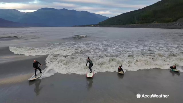 Surfing the Great Alaskan Bore Tide