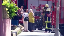 Bayrampaşa'da yangın paniği...Mahsur kalan 6 kişiyi itfaiye kurtardı