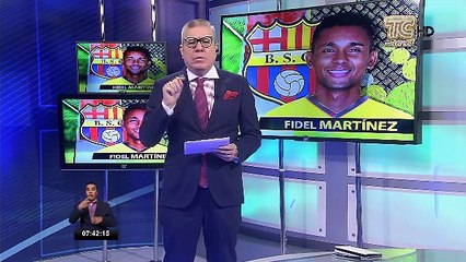 Fidel Martínez no continuará en Barcelona luego de finalizar la Liga Pro