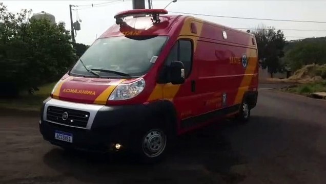 Homem é encaminhado à UPA Veneza ao ser atingido por objeto às margens da BR-277