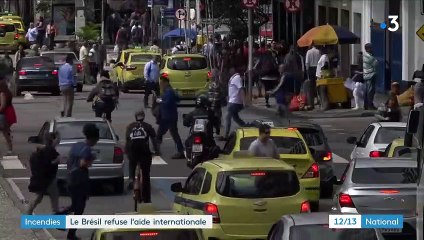 Incendies en Amazonie : le Brésil refuse l'aide internationale