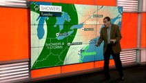 Showers and storms to cross Midwest and East through Wednesday, nicer weather to follow