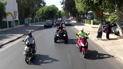 - KKTC'de bazı bölgelere yasak getirilmesi avcıları sokağa döktü- Eylemde resmi hizmet aracı...