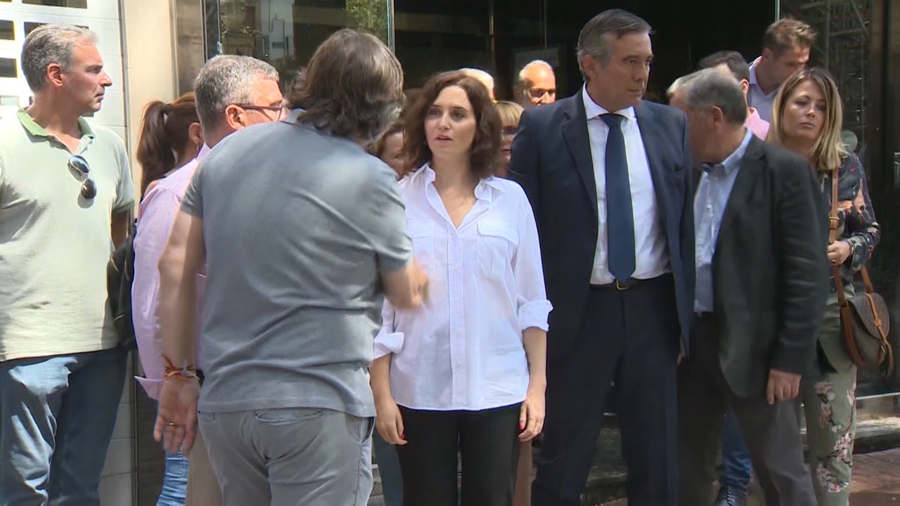 Ayuso recorre Arganda para conocer los daños causados por tormenta