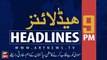 ARYNews Headlines |Pakistan to raise Kashmir issue at UNGA session next month| 9PM | 27 AUGUST 2019