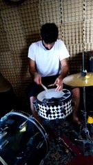 push & pull technique with left foot clave 145 bpm