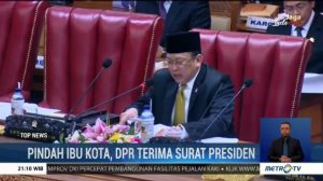 DPR Terima Surat Presiden Terkait Pemindahan Ibu Kota
