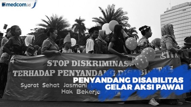 Aksi Pawai Budaya Tolak Diskriminasi Penyandang Disabilitas