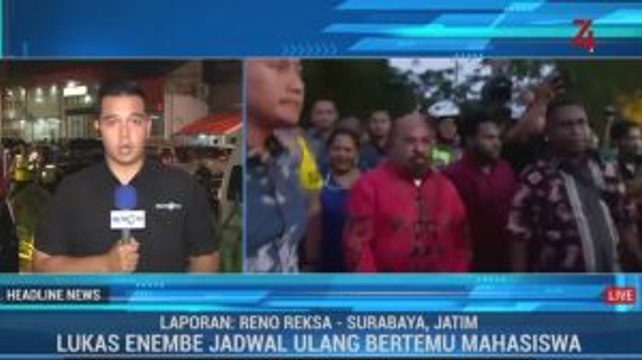 Gubernur Lukas Enembe Kecewa Ditolak Mahasiswa Papua di Surabaya