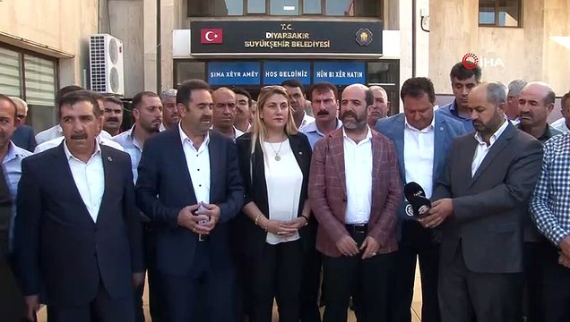 Güvenlik korucuları ve şehit ailelerinden kayyuma destek