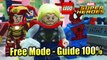 LEGO Marvel Super Heroes 1 — Taking Liberties 100% Guide Walkthrought