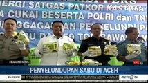 Polda Aceh Gagalkan Penyelundupan 25 Kg Sabu Jaringan Internasional