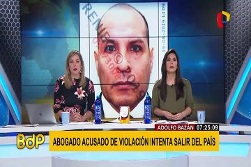 Abogado acusado de violación estaría intentando salir del país