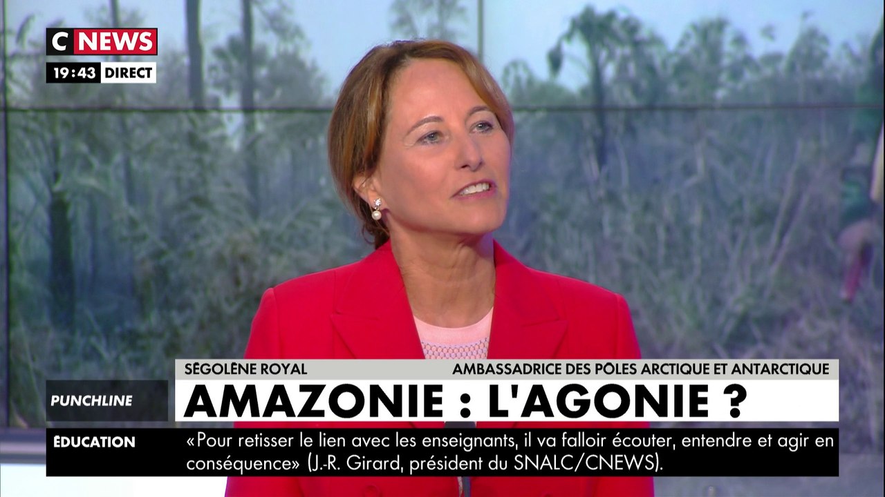 Ségolène Royal sur les propos de Jair Bolsonaro : «Ce n’est pas digne d’un chef d’État»