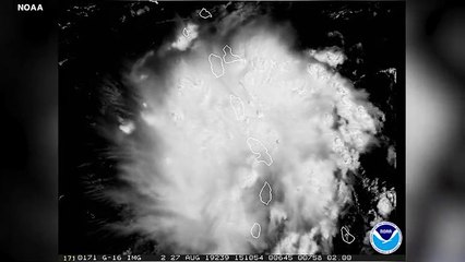 Tropical Storm Dorian Churns In The Caribbean Sea Towards Puerto Rico