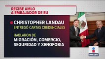 ¿De qué hablaron AMLO y el nuevo embajador de EUA en México?