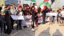 Gazzeli sporcular İsrail ablukasını protesto etti - GAZZE