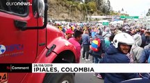 اعتراض مهاجران ونزوئلایی پس از بسته شدن مرز اکوادو