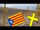 Si vous partez en vacances en Espagne, vous risquez de tomber sur ces croix jaunes