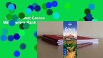 Lonely Planet Greece  Best Sellers Rank : #4