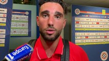 Jordan Ferri et les supporters de l'OL