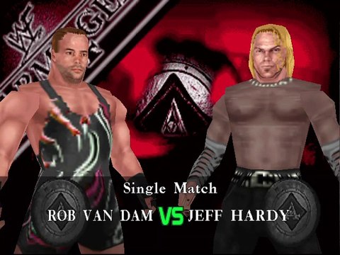 WWF No Mercy Invasion Mod Matches RVD vs Jeff Hardy