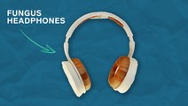 These headphones are made entirely out of fungus and other microbes