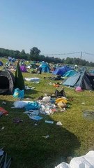 Leeds Festival rubbish