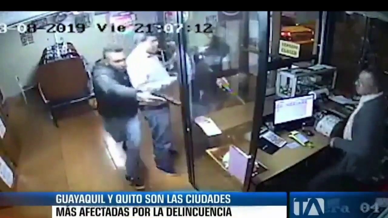 Aumenta el robo a personas en el Ecuador