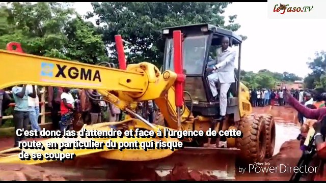 Cascades L' Association des Ressortissants de la Commune de Mangodara à Bobo (ARECOMB) lance les travaux de la route RD65 à Nianiagara