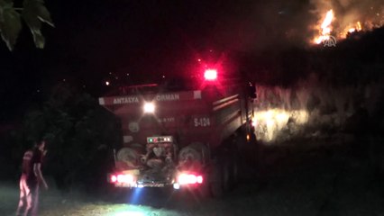 Makilik yangını - ANTALYA