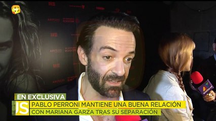 Pablo Perroni mantiene buena relación con Mariana Garza. | Ventaneando