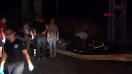Tekirdağ'da otomobil bariyerlere çarptı 1 ölü, 2 yaralı