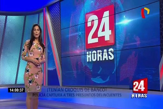Los Olivos: PNP captura a banda de extranjeros que pretendía asaltar un banco
